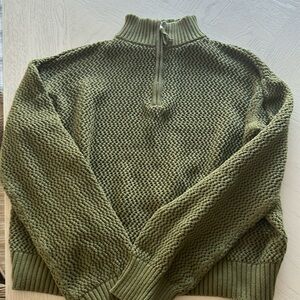 Stitches and Stripes sweater. Olive green . New without tag- from Stitch Fix